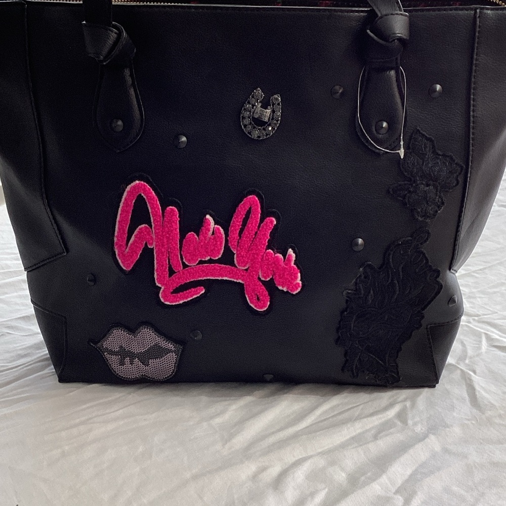 Betsy Johnson black bag